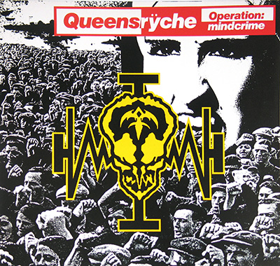 QUEENSRYCHE	- Operation: Mindcrime  album front cover vinyl record